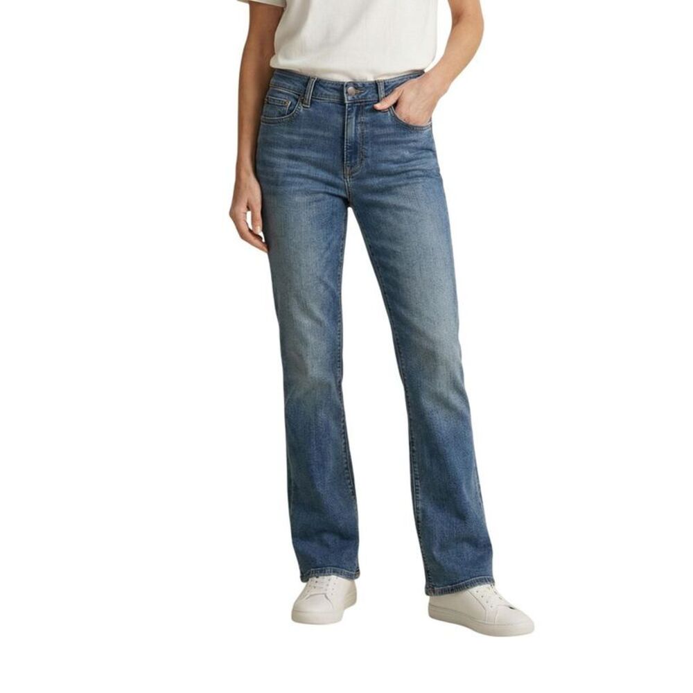 Levi's Blue Cotton Bootcut Women's Jeans
